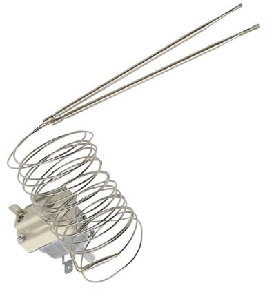 JCSPARES® - Termostato Regolatore Temperatura 2 Contatti 2 Bulbi Per Forno Cucina Compatibile Con Ariston - Compatibile Con Whirlpool