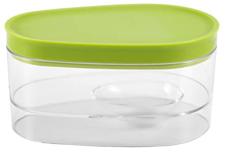 Giilayky Paquete de 2 recipientes para aguacate, aguacate, aguacate, aguacate, aguacate para mantener tus aguacates durante días