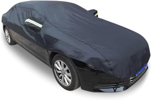 Telo Copriauto per Alfa Romeo Brera| Mezza copertura per auto impermeabile per esterni, protezione solare estiva, copertura superiore per auto, telone universale per tutte le stagioni