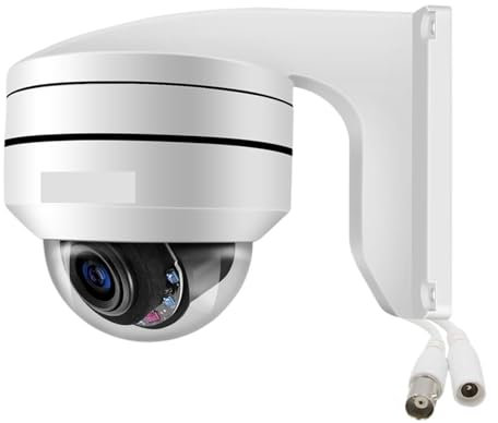HPHPH Telecamera WiFi Esterno, Telecamera analogica for Viso con Zoom PTZ 12X Telecamera di Sicurezza for videosorveglianza for Visione Notturna Esterna da 5 MP for DVR 4K AHD,Sicurezza, Antifurto