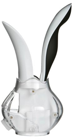 Premier Housewares Squeeze Salt Grinder - White