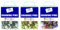 Just Stationery 978950 Assorted Drawing Pins Pack of 120