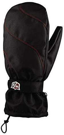 Wilson Staff Golf Fäustlinge, Mitten, Material-Kombi, Größe: Einheitsgröße, schwarz, WGJA00990