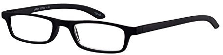 I NEED YOU Lesebrille Zipper / +3.00 Dioptrien / Schwarz
