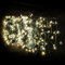 LED Lichterkette mit 500 LED - Lichtfarbe warmweiß - für den Innen- und Außenbereich - Ideal für Haus, Wohnung, Garten