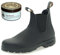 Blundstone Style 510 Classic Comfort Chelsea Boots Unisex Stiefelette + Lederpflege | Black (Schwarz, 39)