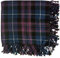 Schottischer Kilt Fly Plaid für Herren, 121,9 x 121,9 cm, verschiedene Tartanmuster, Acrylwolle, Piper Kilt Fly Plaids, Pride of Scotland Tartan, Large