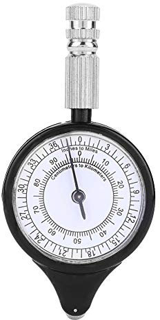 Wandisy Verrückter Mini-Kartenmesser, Outdoor-Entfernungsmesser, Abbildungswerkzeug, Metallrad