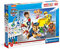 Clementoni 26097 Happy Color Double Face Paw Patrol – Puzzle 60 Teile ab 5 Jahren, doppelseitiges Kinderpuzzle mit Bild zum Ausmalen, inkl. 3 Filzstiften, Denkspiel für Kinder