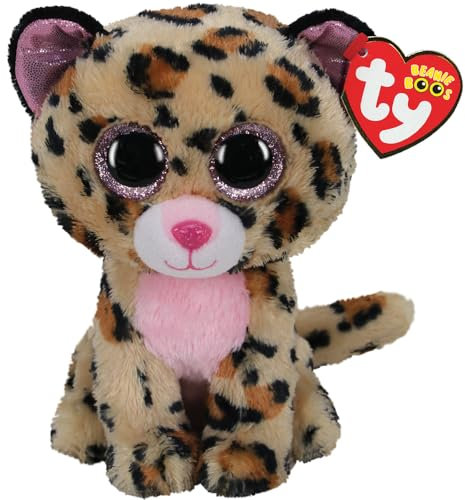 TY Livvie Leopard Beanie Boo - Reg