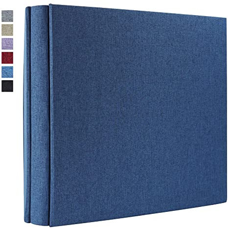 Vienrose Fotoalbum, traditionell, 10 x 15 cm, für Fotos mit 600 Hüllen, Leineneinband, großes Format, für Familie, Baby, Hochzeit