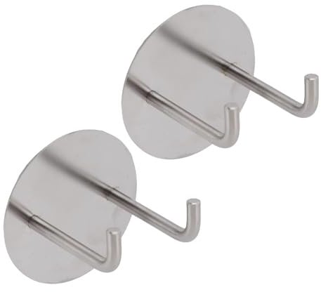 2Pcs Kaffee Filter Wand Rack Halter, Duschschlauch Haken Kaffee Portafilter Halter Edelstahl Wand montiert Dusche Haken für Handtuch Portafilter Halter Kaffee Tamper Halter Kaffee Portafilter Rack