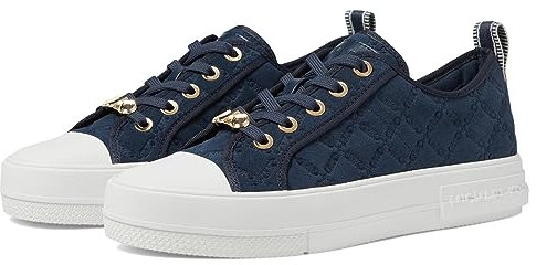 Michael Kors 43F3EYFS2S-406 Evy Lace UP Donna, Navy EU 40