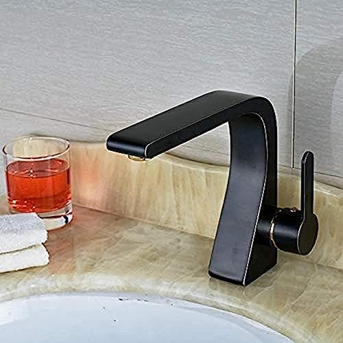 Grifos De Cocina Grifo De Fregadero De Barco De Bronce Aceitado Monomando Agua Fría Y Caliente