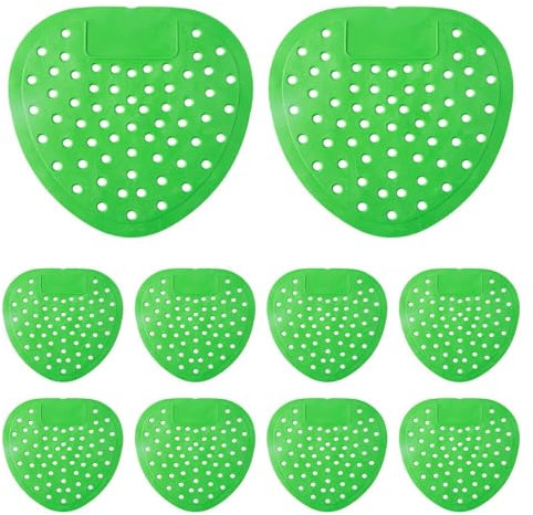 écran désodorisant pour urinoir,10 eco friendly filtre urinoir mat assainisseur d'air naturel | inoffensif coffre-fort multifonctionnel hôtels toilettes maisons tapis d'écran d'urinoir,10 salles d