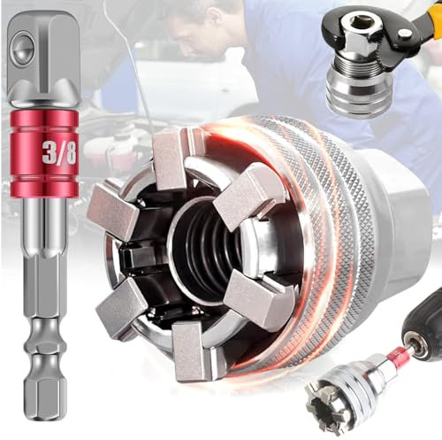 Dcas Herramienta Métrica De Reparación Profesional De 3/8, Llave De Vaso Universal Ajustable 10-19 Mm, Multifunción Con Biela