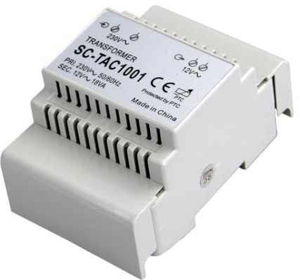 Alimentador DiN4 citymax 4 230VAC/12VAC-1Afuente de alimentacion 220v-12V AC)