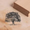 Dekolando Motivstempel Buche - Stempel Baum Natur Holzstempel Scrapbooking Stempeln - Abdruck 58 x 48 mm