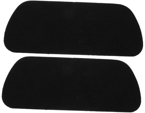 NUOBESTY 2Pcs Refrigerator Drip Tray Thickened Splashproof Water Dispenser Drip Catcher Pad for Ice Makers and Fridge Accessories Dark Gray PU Diatom Mud Rubber Material