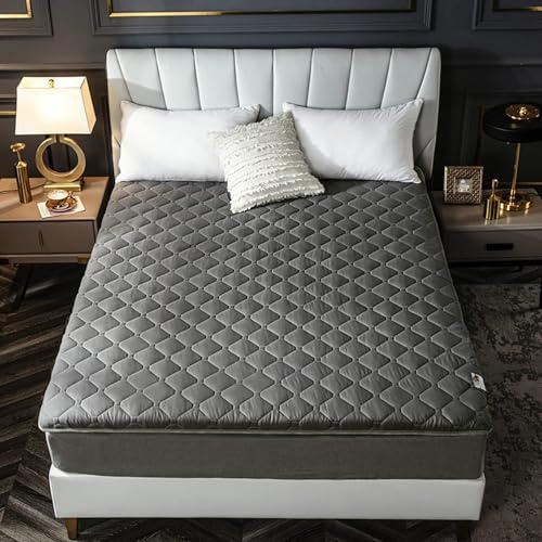 hxoity Japanische Futon-Matratze Futon-Matratze Aus Memory-Schaum Zum Aufrollen 4 cm Dick Faltbar Tatami-Schlafmatte Liege, Bett, Sofa, Sitzkissen Für Den Boden Tragbar Campingmatte