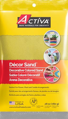 Activa Dekosand, 2,3 kg, Hellgelb