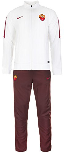 2015-2016 AS Roma Nike Woven Tracksuit (White)
