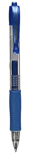 Pilot G207 - Gel-Tintenroller, 0,7-mm-Spitze 0,7 mm Einzelbett blaumetallic