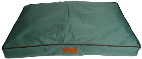 Ellie-Bo Small Dog Bed for 24-inch Dog Cage/Crate - Green Water Resistant