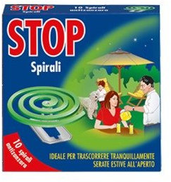 INSETTICIDA STOP SPIRALI ANTIZANZARE Pz 10