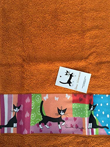 Rosina Wachtmeister Duschtuch Amici Col. 220 Terra, 70 x 140 cm