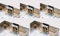 x5 Back Box Repair Clips Replace Damaged Threads or Lugs on Installed Electrical Metal Back Pattress Boxes