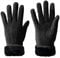 Vagasi Handschuhe Damen Winter Warm Gloves Touchscreen Warme Winterhandschuhe Damen Elegante Thermohandschuhe für Smartphones