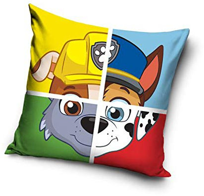 Une kompatibel mit Paw Patrol Kissenhülle Kissenbezug 40x40 cm (PAW203084)
