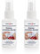 HANSE PRO Brillen-Reiniger, 2 x 50 ml I Brillen-Pflege I Reinigungs-Spray I schnelle und streifenfreie Reinigung von Brillen und Display-Oberflächen I ideal für unterwegs