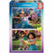 Educa - Puzzle 100 Teile | Disney Encanto, 2x100 Teile Puzzle für Kinder ab 6 Jahren (19201)