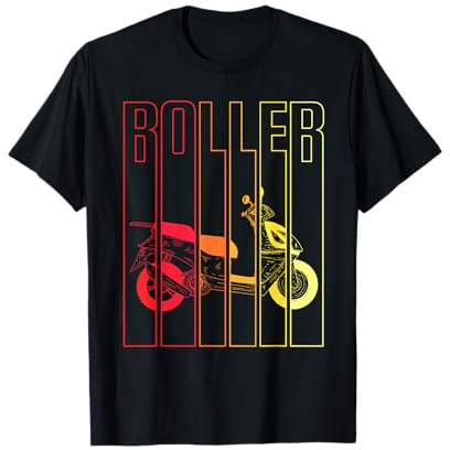 Rollerfahrer 50ccm Vintage Roller Design Motorroller Retro T-Shirt