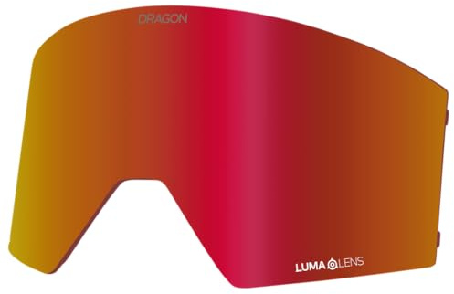 Dragon Unisex RVX MAG Snow Goggle Replacement Lens - Lumalens Red Ion