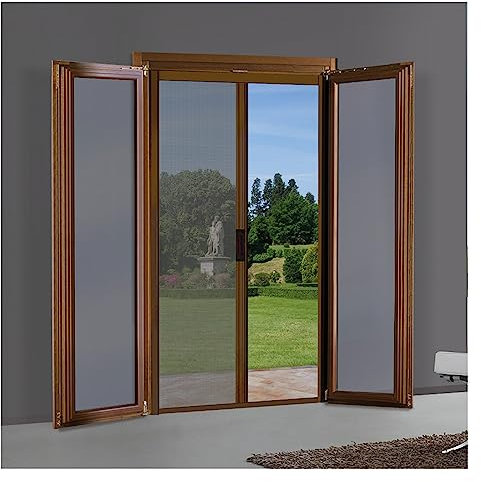 1PEZZO ZANZARIERA A RULLO LATERALE PER PORTA cm 150 x 250 - avorio ral 1013