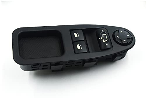 DKAEUK PGWS003 Interruptor de coche para Cit.roe.n JUMPY/Box 2007-2011, FI.AT. SCUDO Box 2007-2011, PEU.GEO.T EXparaT Box/Platform/Tepee 2007-2016 OE #6554.ZJ 6554 ZJ