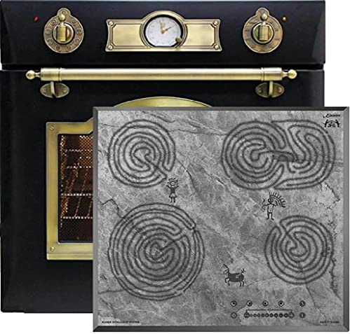 Kaiser Piano cottura set Retro Forno elettrico EH 6355 EM +KCT 6715 F Ära Piano cottura in vetroceramica 60 cm