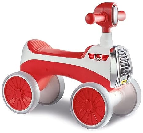 Lisciani - Mein Scooter - Sprechender Elektronischer Träger - Pädagogisches Spielzeug - Lichter, Töne und Melodien - Rot und Weiß - 9 bis 36 Monate - CAROTINA BABY
