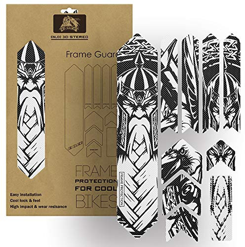 ERYUE Bicycle Frame Guard-Fahrradrahmen Aufkleber MountaKratzfest Rahmenschutz Abnehmbarer Aufkleber Rennradrahmen Schutzfolie