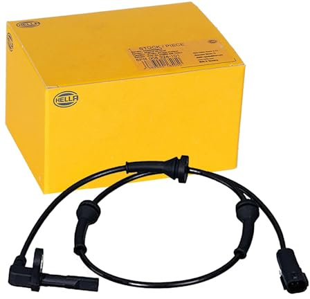 HELLA 6PU 358 218-101 ABS Sensor - Raddrehzahl - 2-polig - Kabel: 753mm | Kompatibel mit: NISSAN INTERSTAR Kasten, INTERSTAR Pritsche/Fahrgestell, NV400 Bus, NV400 Kasten, NV400 Pritsche/Fahrgestell