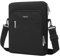 MOSISO 12.9 inch 360 Protective Tablet Sleeve Compatible with iPad Pro 12.9 inch M2 M1 2022 2022 2021, Surface Pro 9/8/7/6/X, Carrying Case Bag with Front 2 Pockets, Black