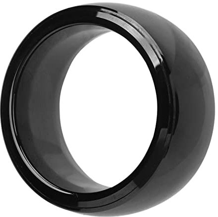 Smart Ring, magnetische Zappelringe, Keramik-NFC-Ring, wasserdicht, R4 Smart Ring, kompatibel mit iOS Android, für Männer und Frauen (9 Size)