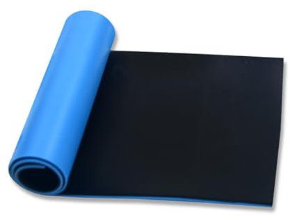BGDTEFJDZ Lötmatte Antistatische Matten ESD Matte Und Hochtemperatursafe Gummimatten Lötmatte Schreibtisch Arbeitsmatte Soldering Mat Löt Und Schaltungsreparaturmatte,Blau