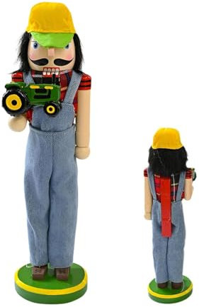 Generisch Nussknacker aus, Nussknacker-Figur,Fahrer Nussknacker Marionette Nussknacker - -Weihnachtsschmuck, Sammlerfigur für die Weihnachtsdekoration