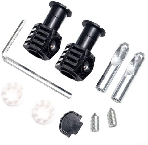 Hasaller Kit de fijación de inodoro para la parte trasera de la pared, kit de pernos de fijación de inodoro para colgar en la pared, inodoros para colgar en la pared para inodoros para suelo de baño