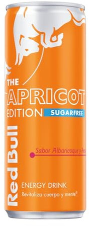 Getränke und Mixer 24 Einheiten Box Bull Energy Drink Albaricoque y Fresa Sugar Free Alu-Dose 25 cl
