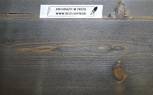 Beize, Holzbeize, Wasserbeize anthrazit W78370 (anthrazit, 100 ml)